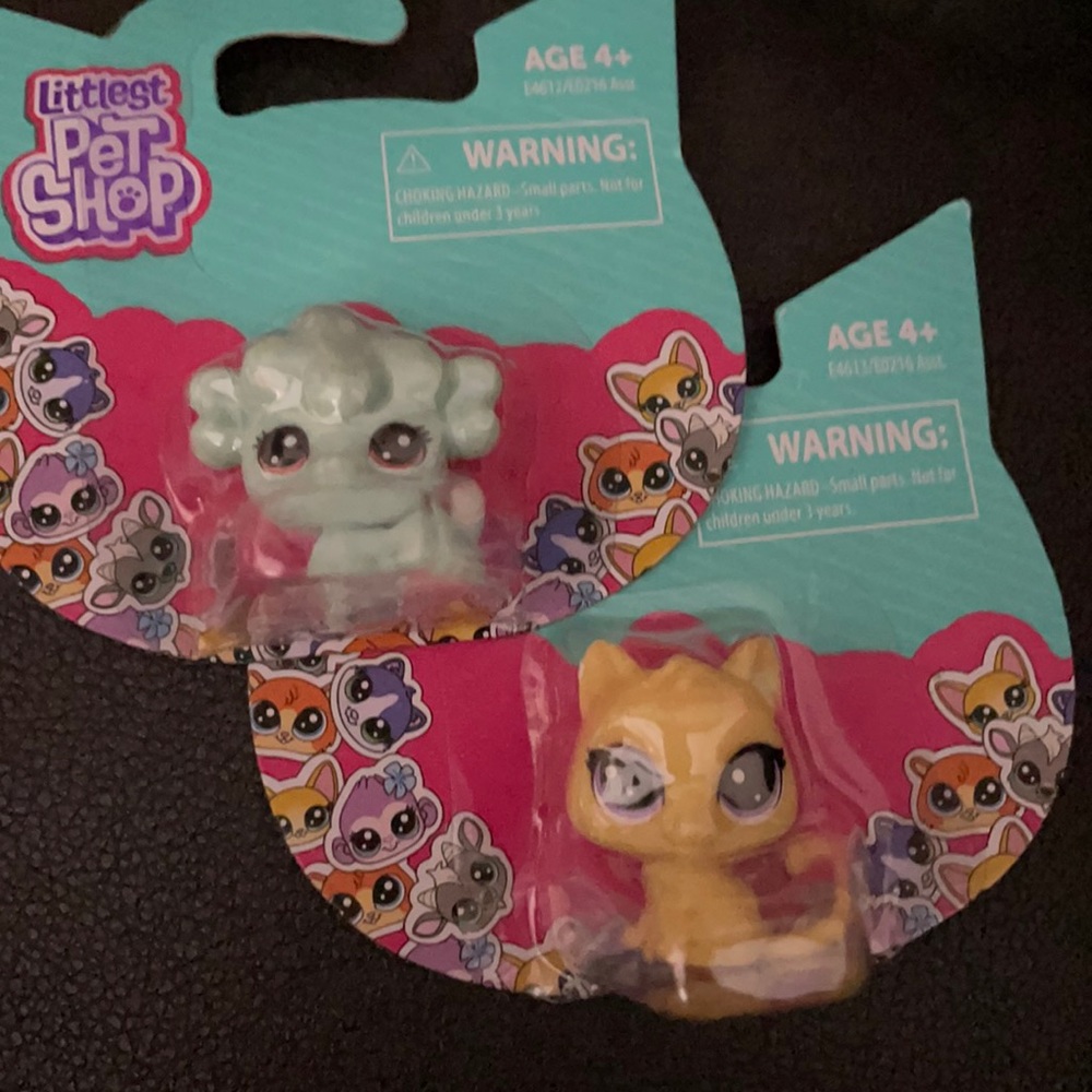 Littlest Pet Shop Miniscale Pet Set Of Two